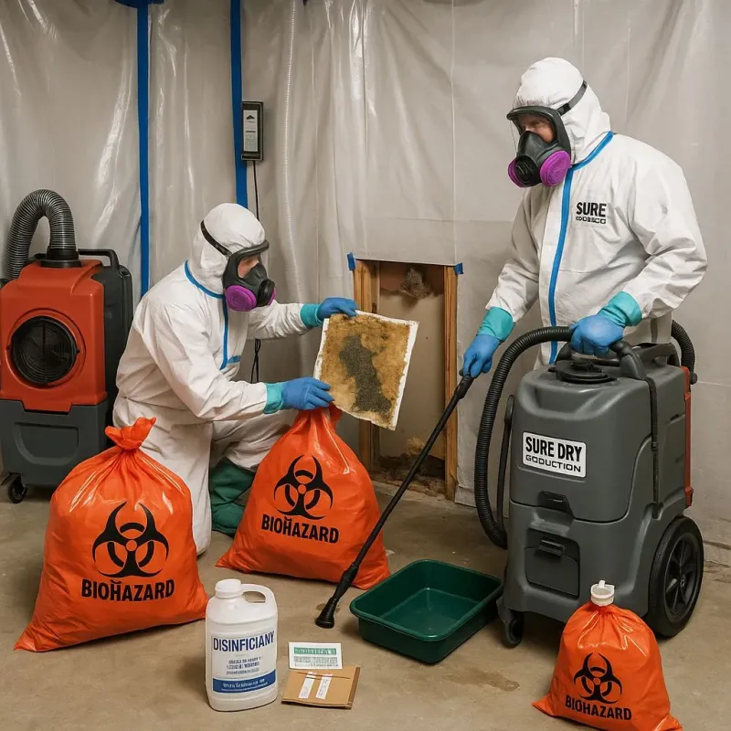 Contaminated Water Handling Protocols process in Myrtle Point, OR